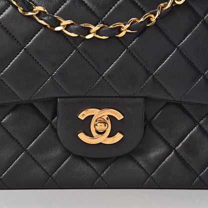 Chanel Lambskin Quilted Small Double Flap Black 11 of 23