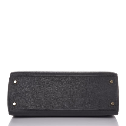 Hermes Togo Kelly Retourne 32 Black 7 of 38