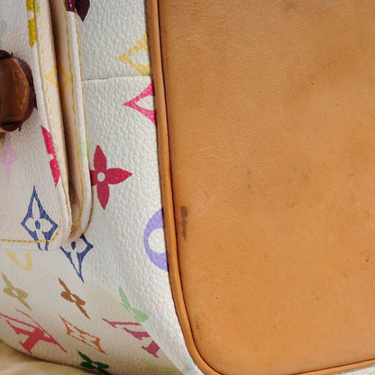 Louis Vuitton Monogram Multicolor Petit Noe White 4 of 8