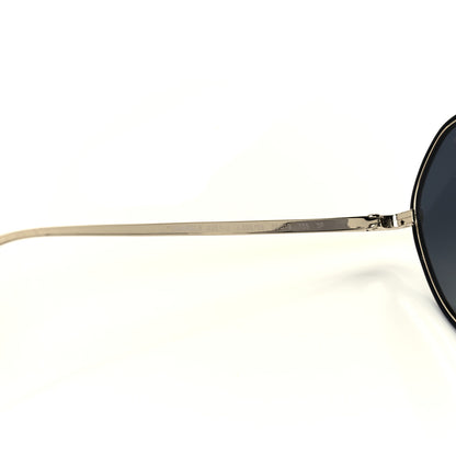 Chanel Metal Polarized Round Sunglasses 4251-J Gold Black 5 of 8