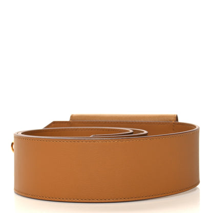 Hermes Swift Epsom Pocket Kelly Shoulder Strap Sesame 2 of 7