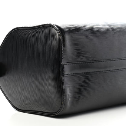 Louis Vuitton Epi Speedy 25 Black 6 of 9