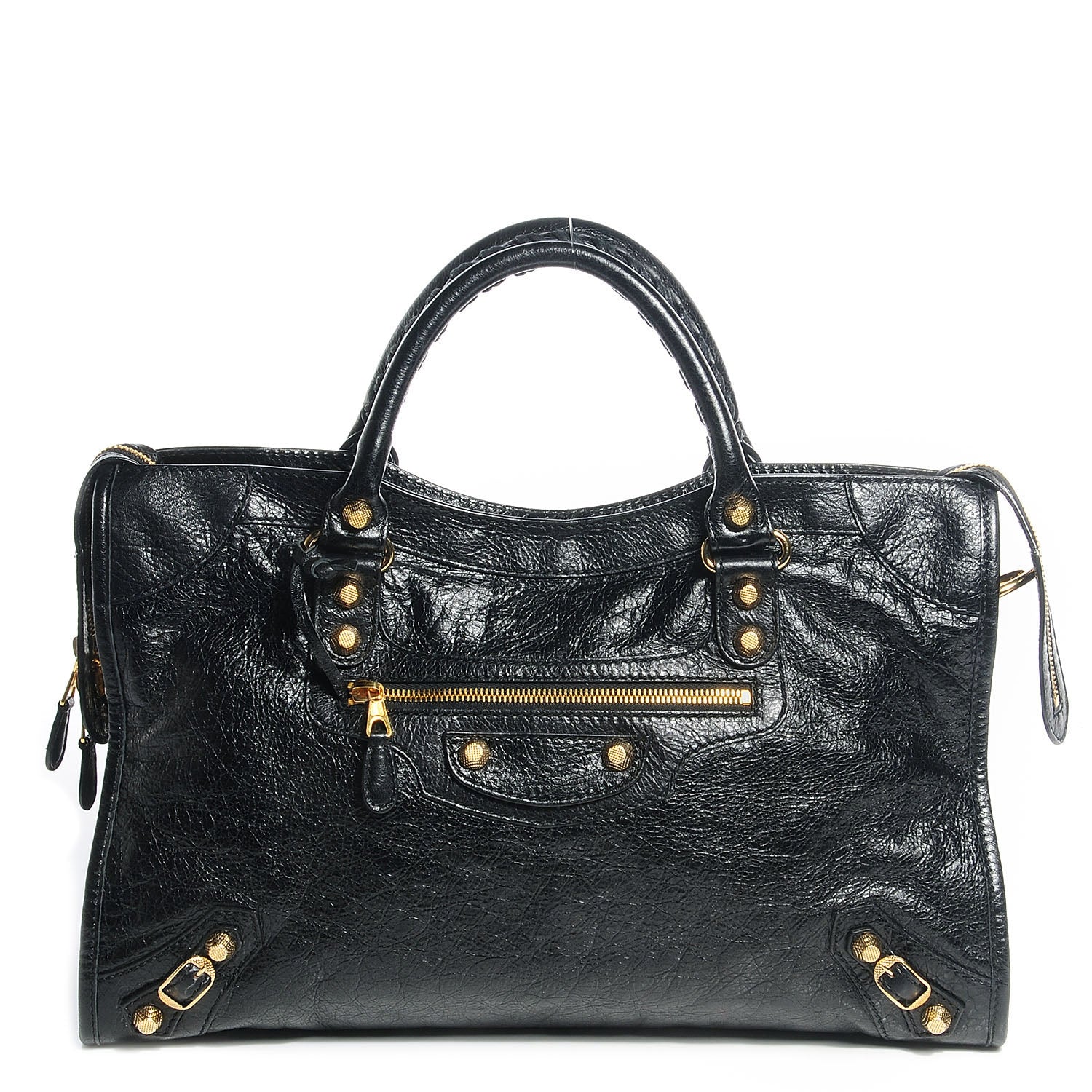 Balenciaga Agneau Giant 12 Gold Hardware City Black 1 of 14