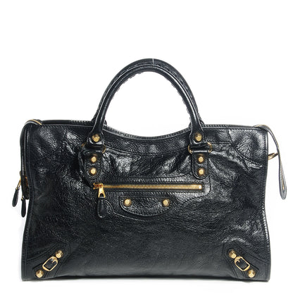 Balenciaga Agneau Giant 12 Gold Hardware City Black 1 of 14