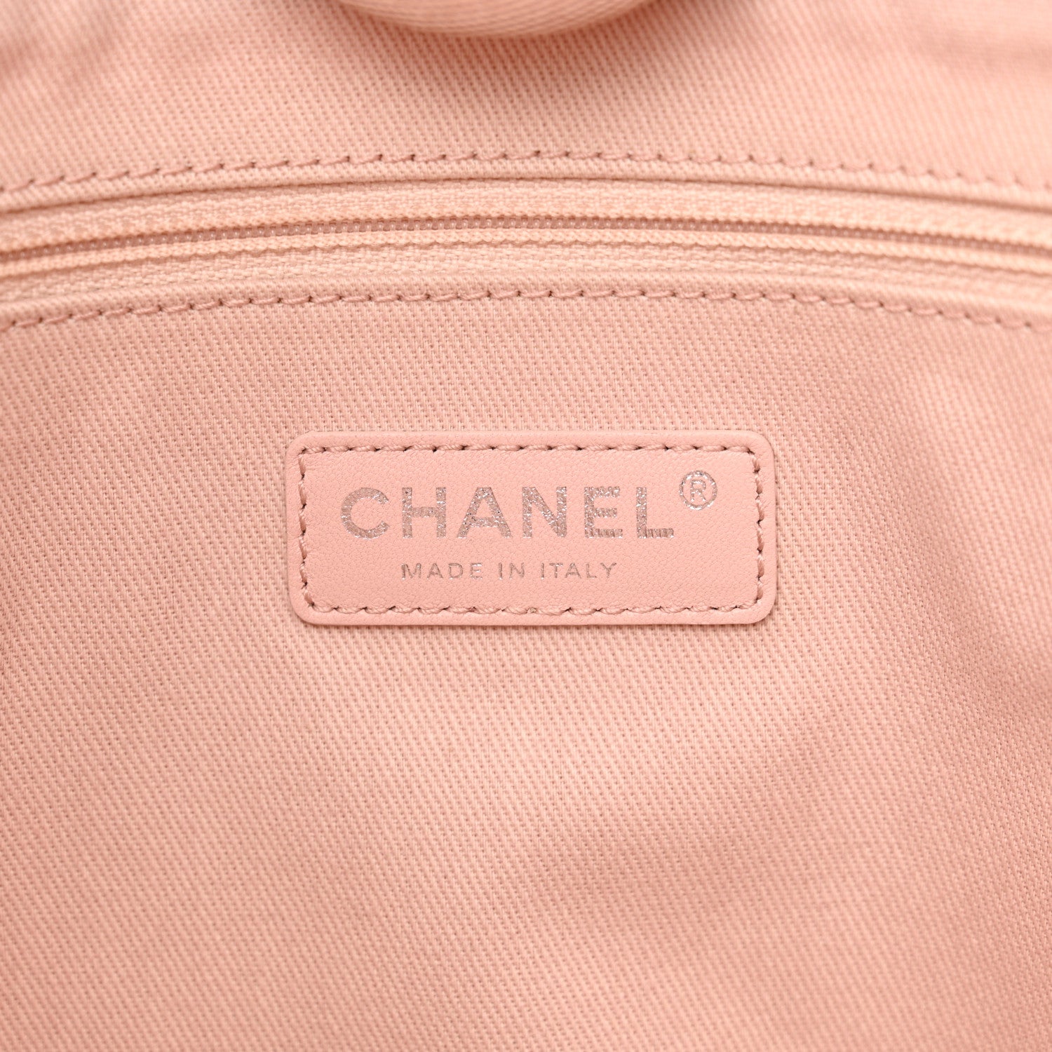 Chanel Canvas Small Deauville Tote Rose Pink 6 of 13