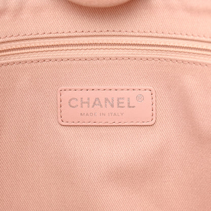 Chanel Canvas Small Deauville Tote Rose Pink 6 of 13