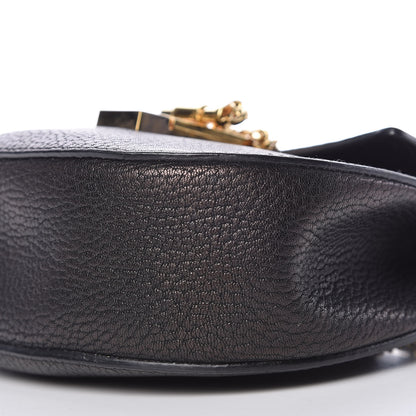 Chloe Grained Lambskin Mini Drew Shoulder Bag Black 8 of 9