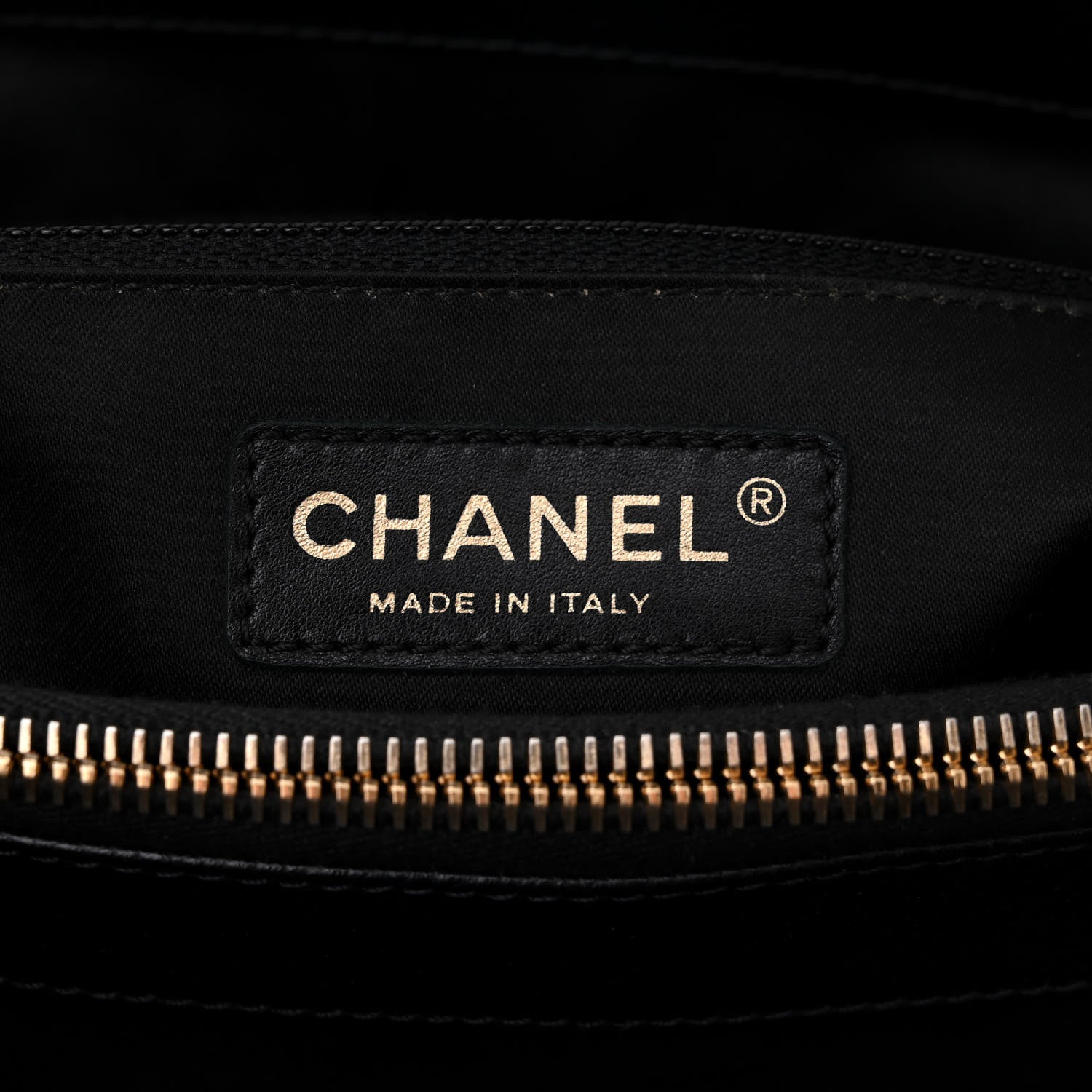 Chanel Caviar Quilted XL Grand Shopping Tote GST Black 6 of 11