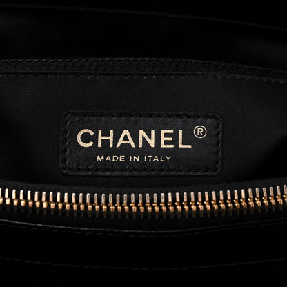 Chanel Caviar Quilted XL Grand Shopping Tote GST Black 6 of 11