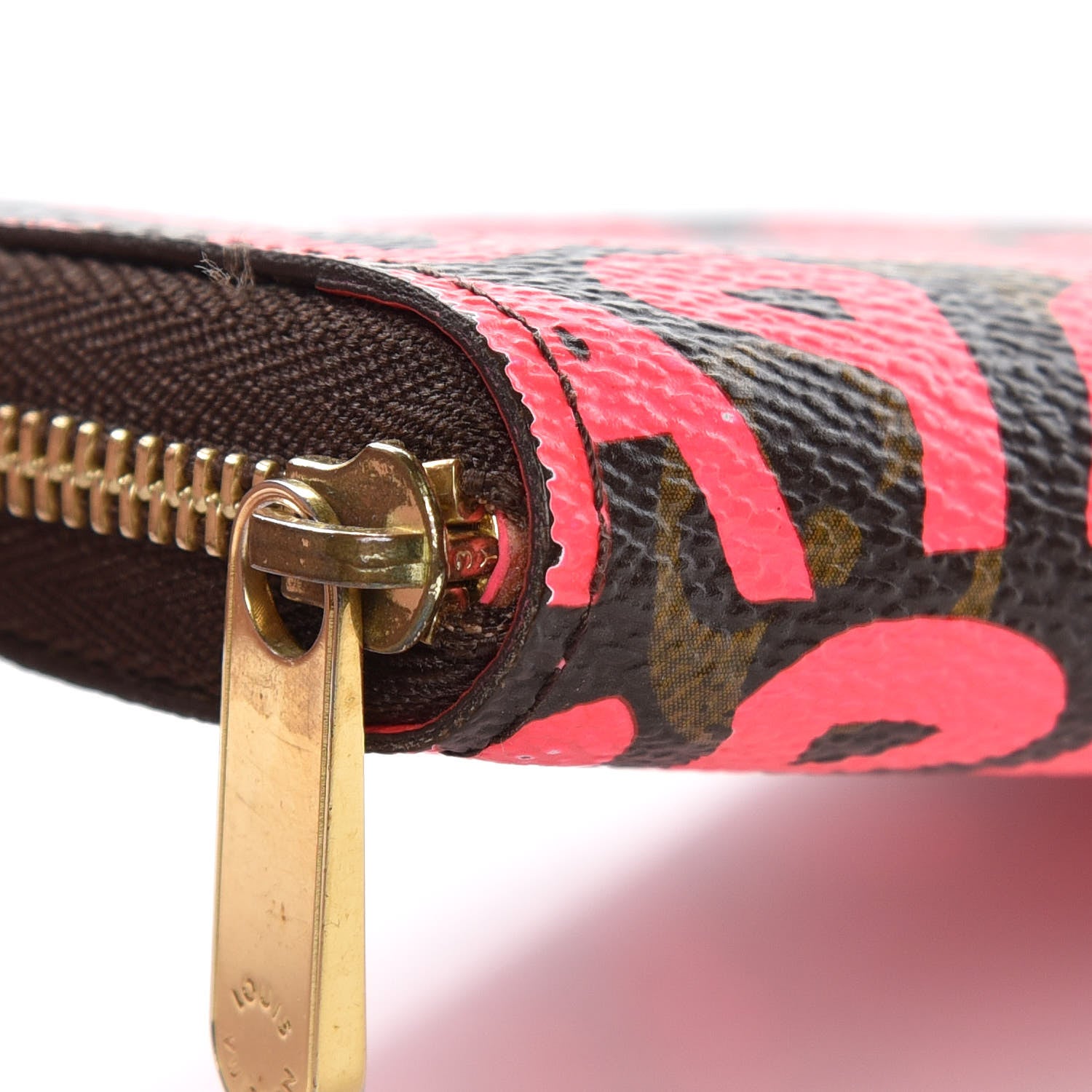 Louis Vuitton Monogram Graffiti Zippy Coin Purse Fuchsia 8 of 8