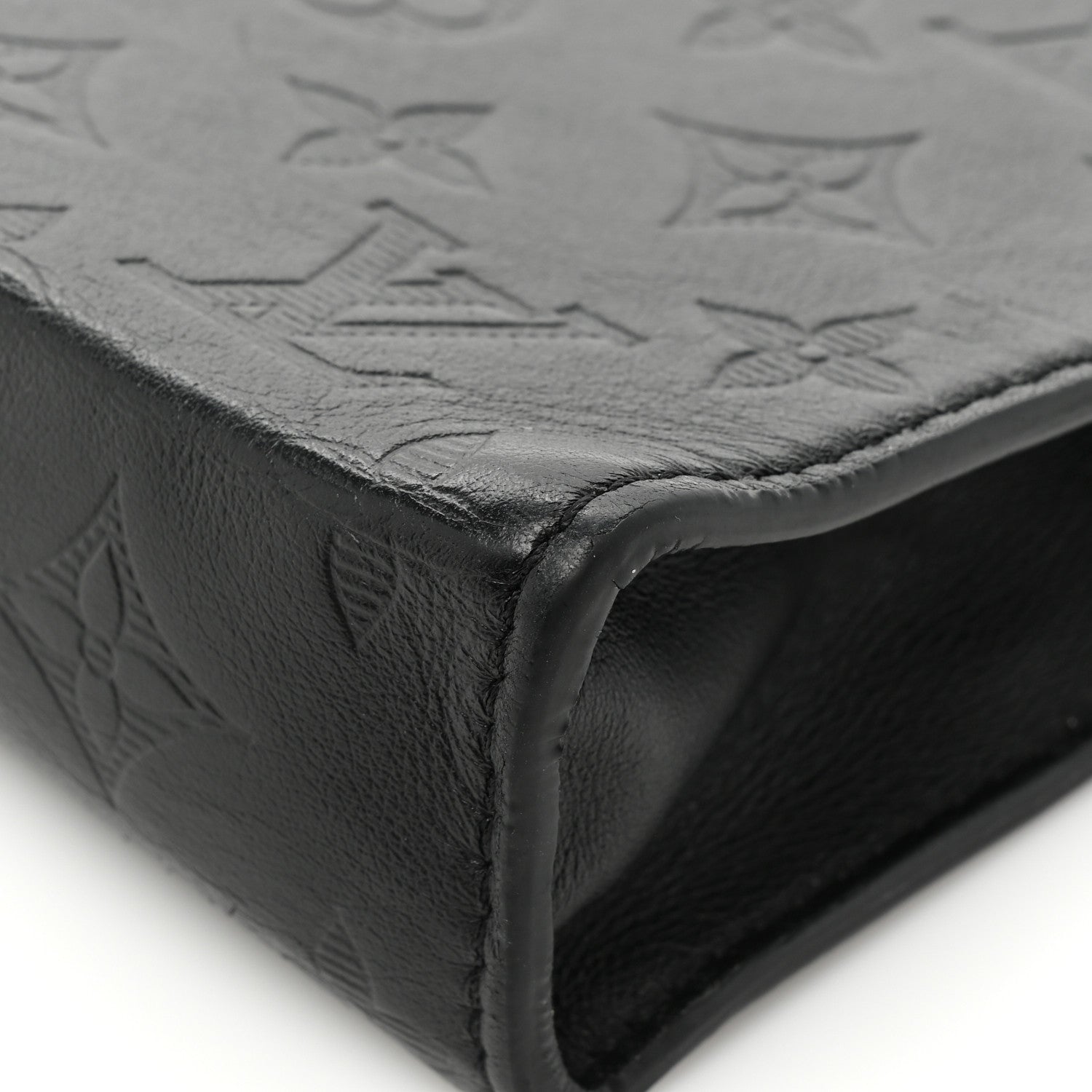 Louis Vuitton Calfskin Monogram Shadow Gaston Wearable Wallet 13 of 15