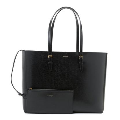 Saint Laurent Calfskin Large Shopping Tote Black 1 of 7