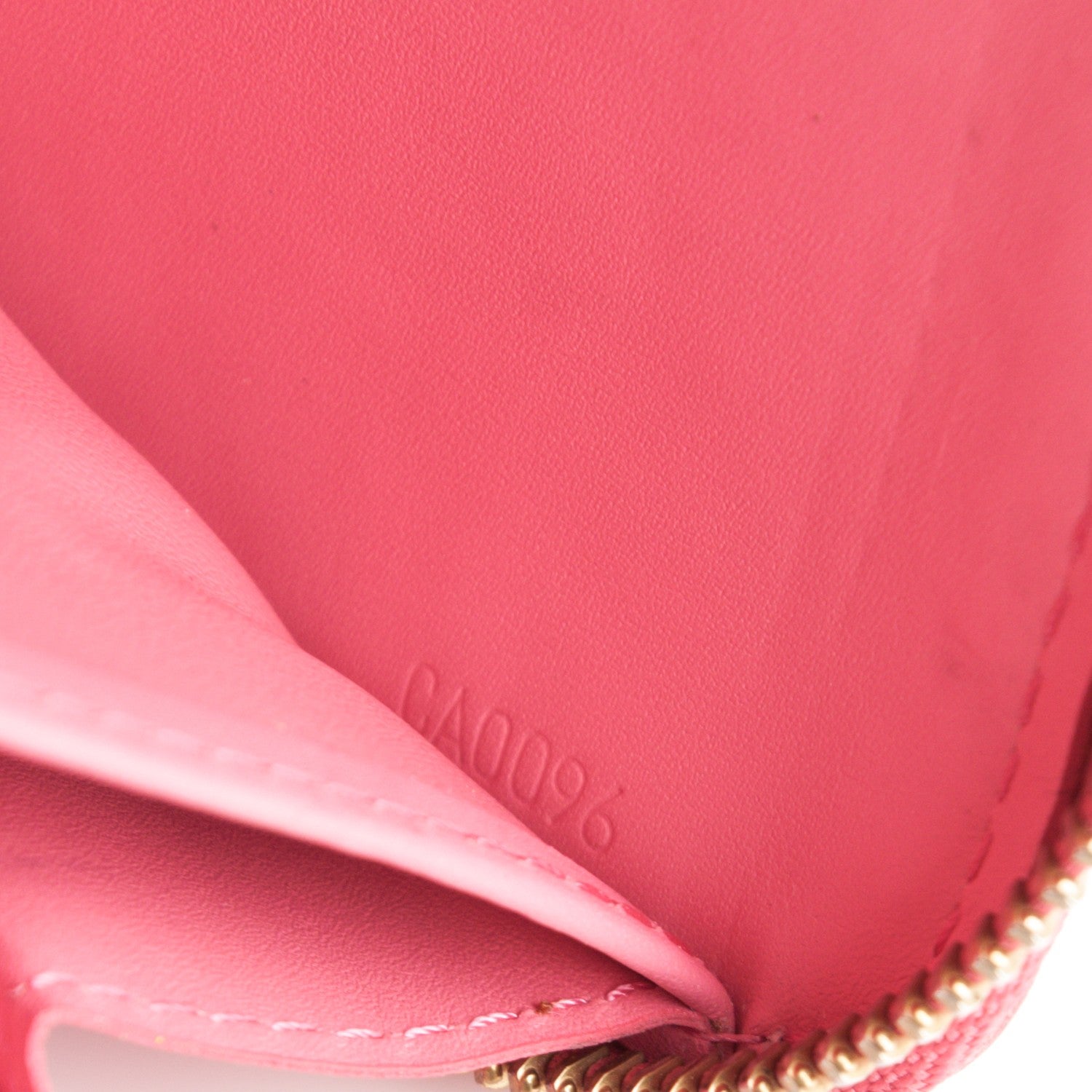 Louis Vuitton Vernis Zippy Wallet Framboise 7 of 7
