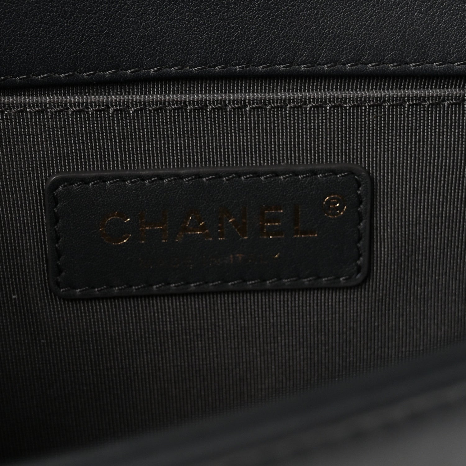 Chanel Calfskin Quilted Small Boy Flap Dark Grey 6 of 10