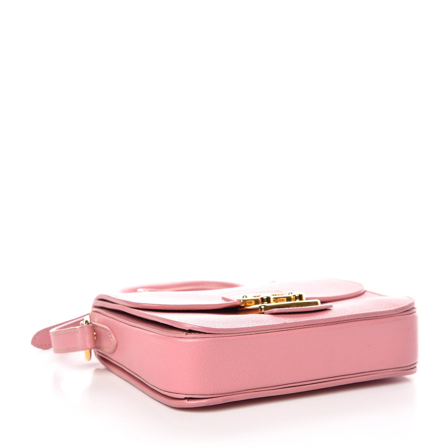 Goatskin Madras Shoulder Bag Rosa