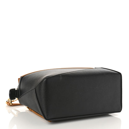 Loewe Calfskin Small Puzzle Edge Bag Warm Desert Black 6 of 8