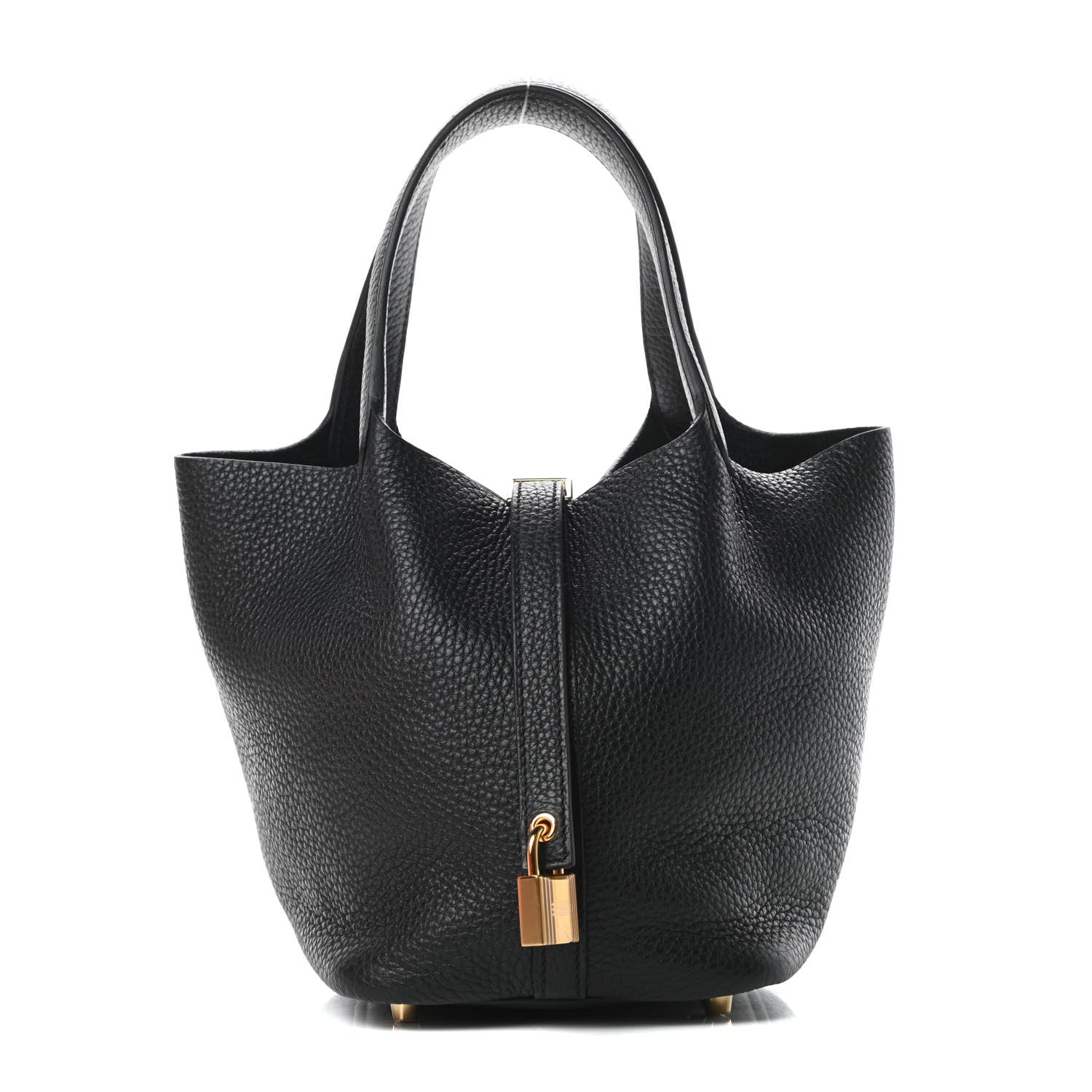 Hermes Taurillon Clemence Picotin Lock 18 PM Black 1 of 11