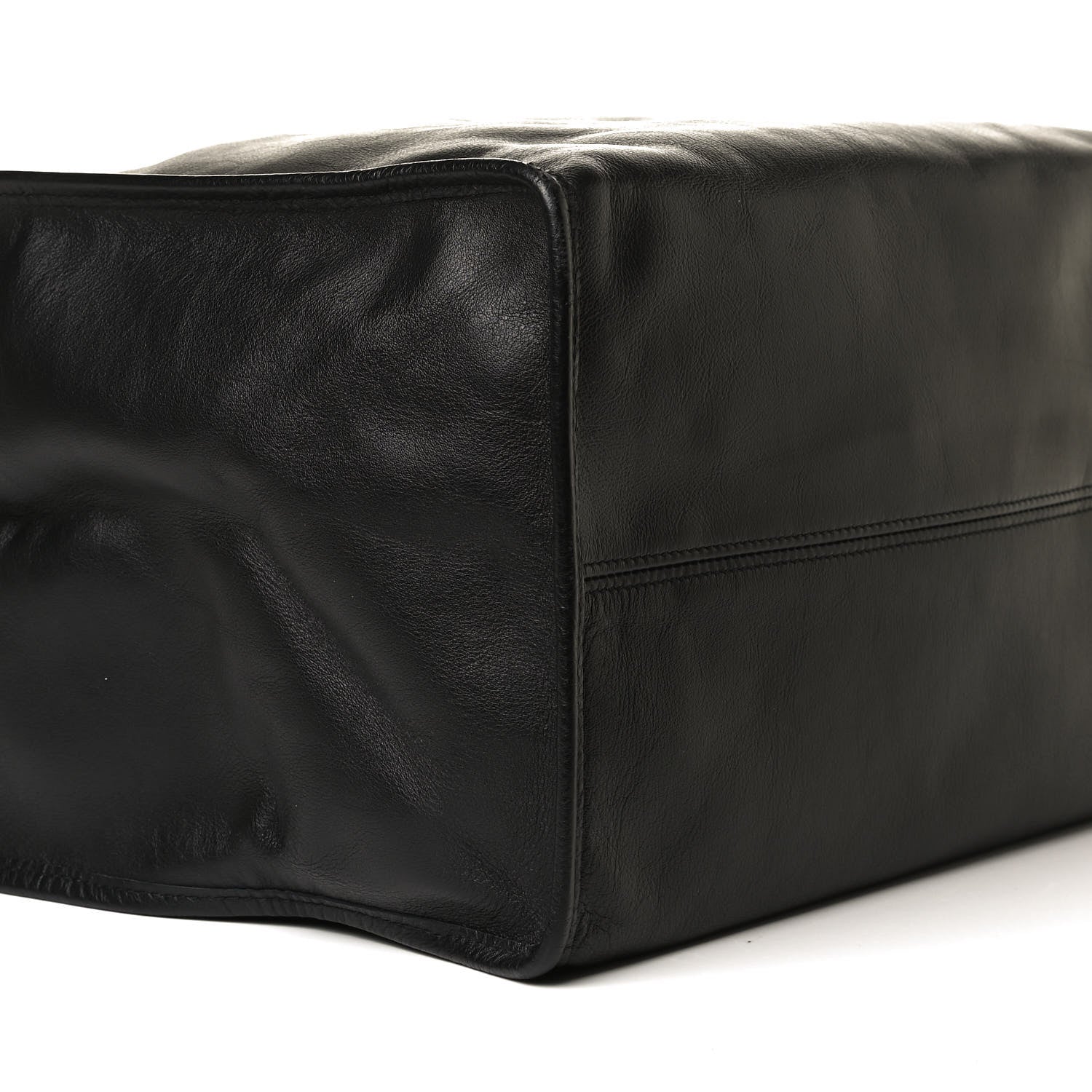 Balenciaga Calfskin Kittens Small Market Shopper Black 7 of 12