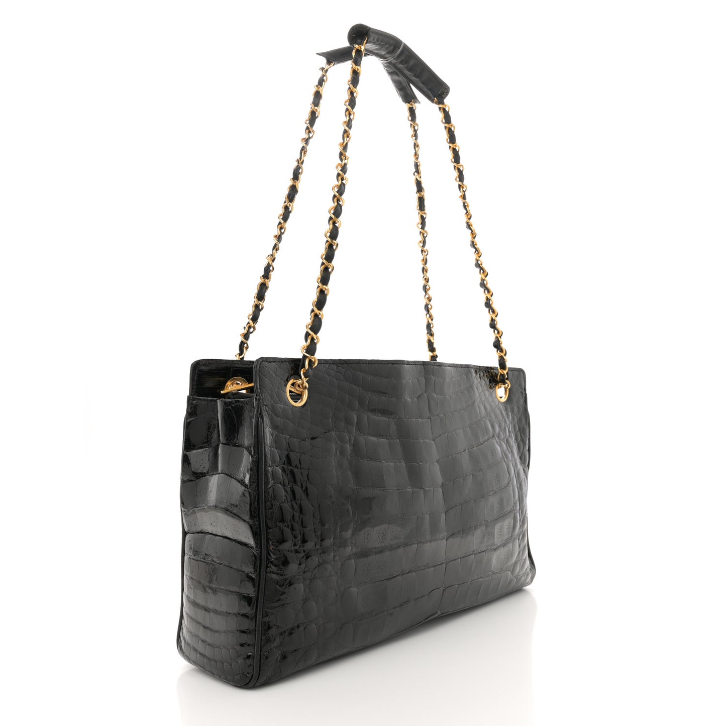 Alligator Tote Black