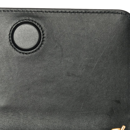 Gucci Calfskin Matelasse Mini Animal Studs GG Marmont Bag Black 10 of 12