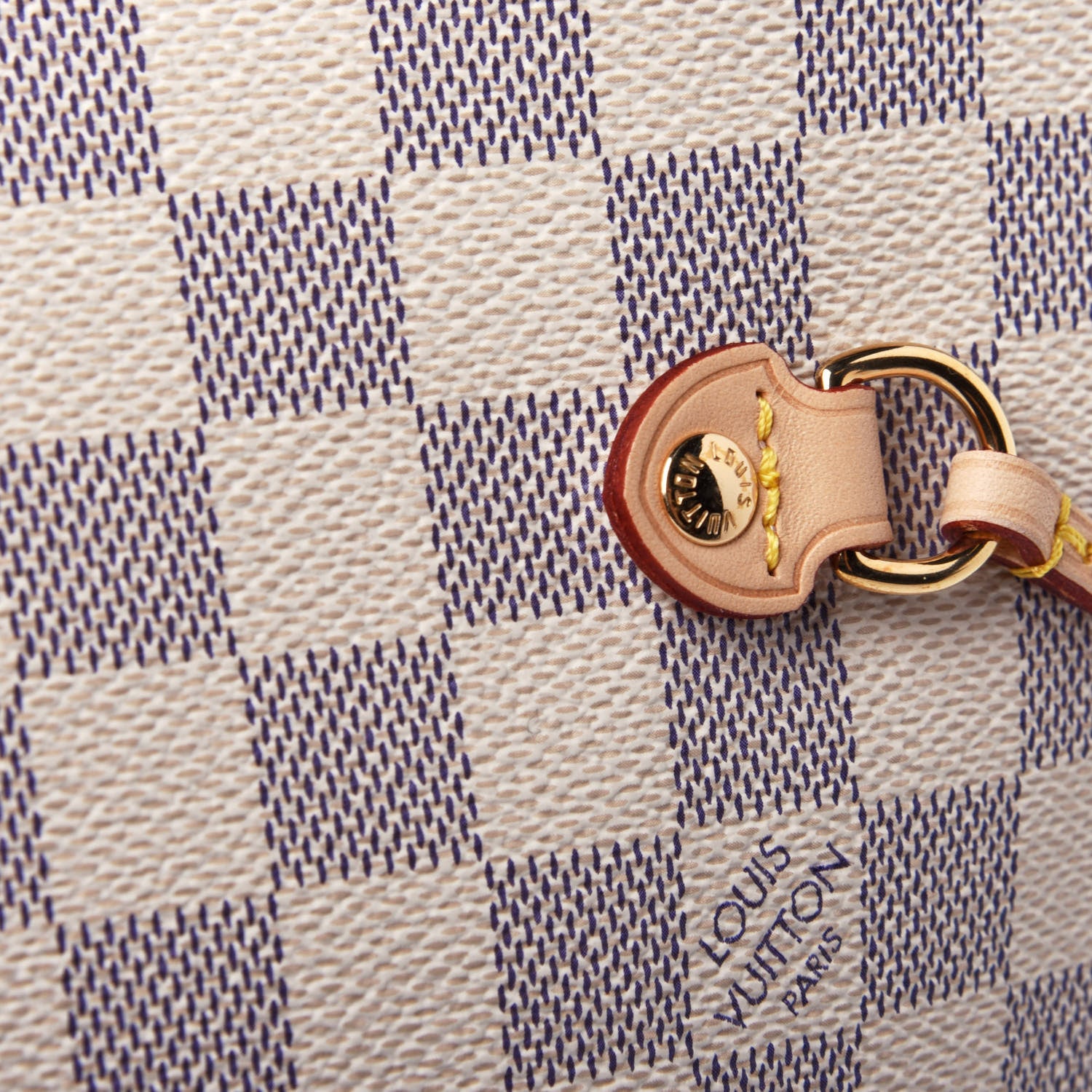 Louis Vuitton Damier Azur Neo Neverfull MM Rose Ballerine 11 of 12