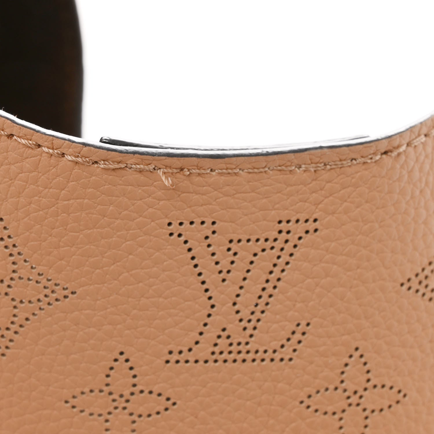 Louis Vuitton Mahina Carmel Hobo Arizona Brown 10 of 11