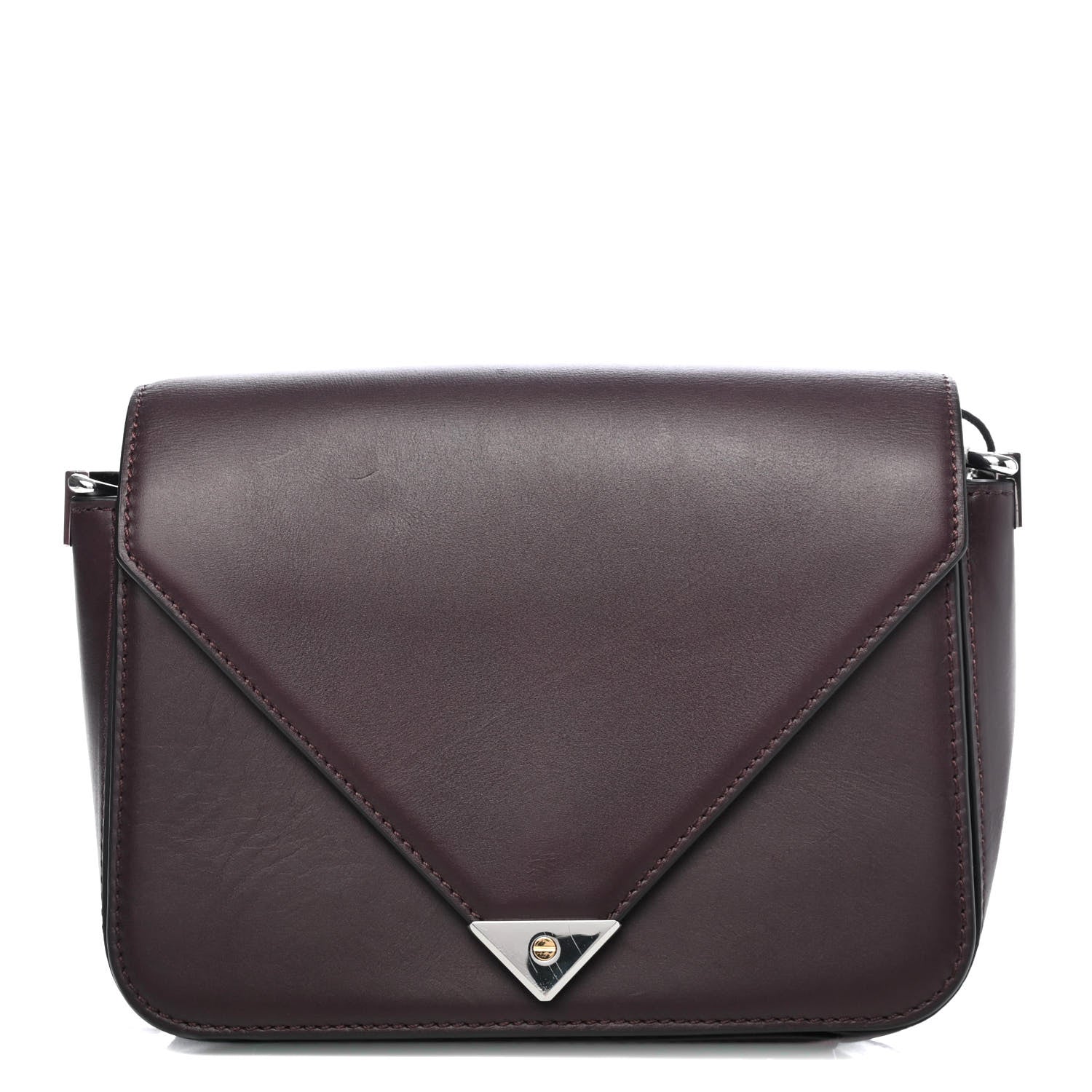 Alexander Wang Calfskin Prisma Envelope Crossbody Oxblood 1 of 4