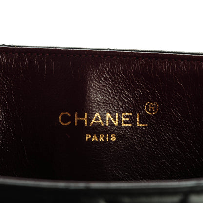 Chanel Lambskin Quilted Shoulder Bag Black 7 of 9