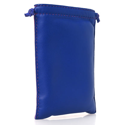 Hermes Milo Lambskin Pilo Pouch Blue Electrique Anemone 3 of 7