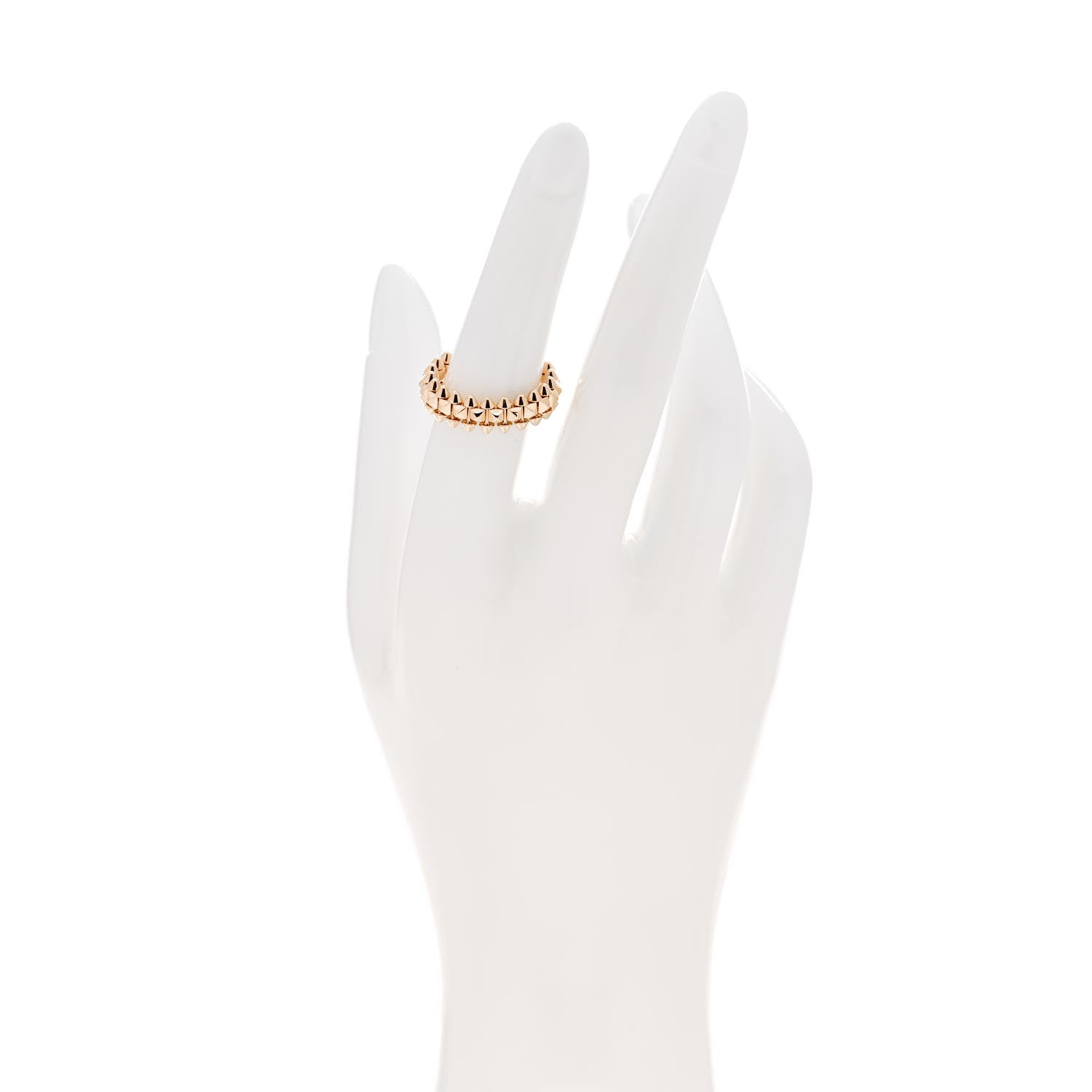 Cartier 18K Pink Gold SM Clash De Cartier Ring 52 6 2 of 4