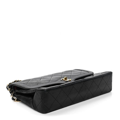 Chanel Lambskin Quilted Medium Double Flap Black 3 of 7