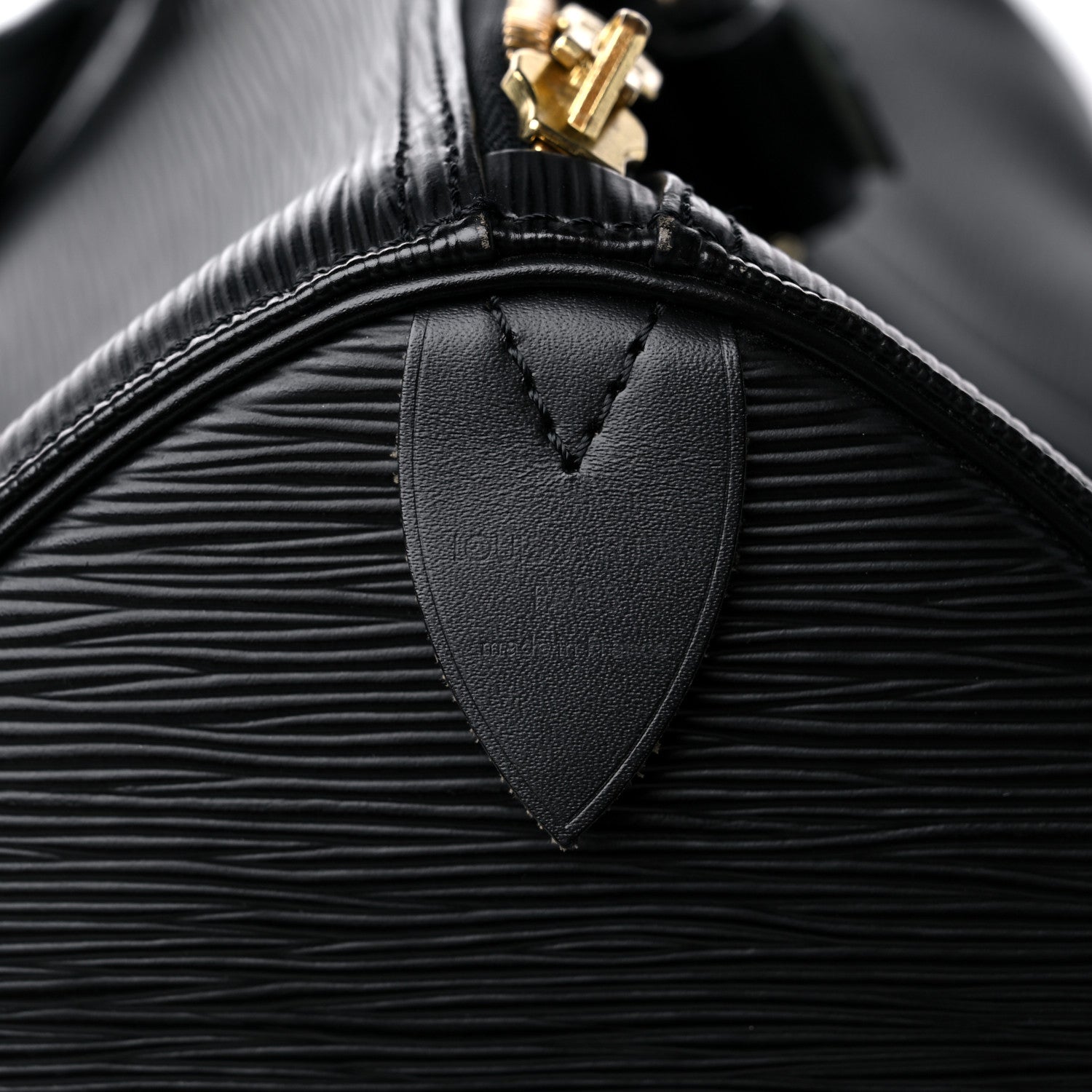 Louis Vuitton Epi Keepall 50 Black 6 of 13