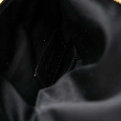 Saint Laurent Lambskin Quilted Sade Puffer Envelope Clutch Black 13 of 18