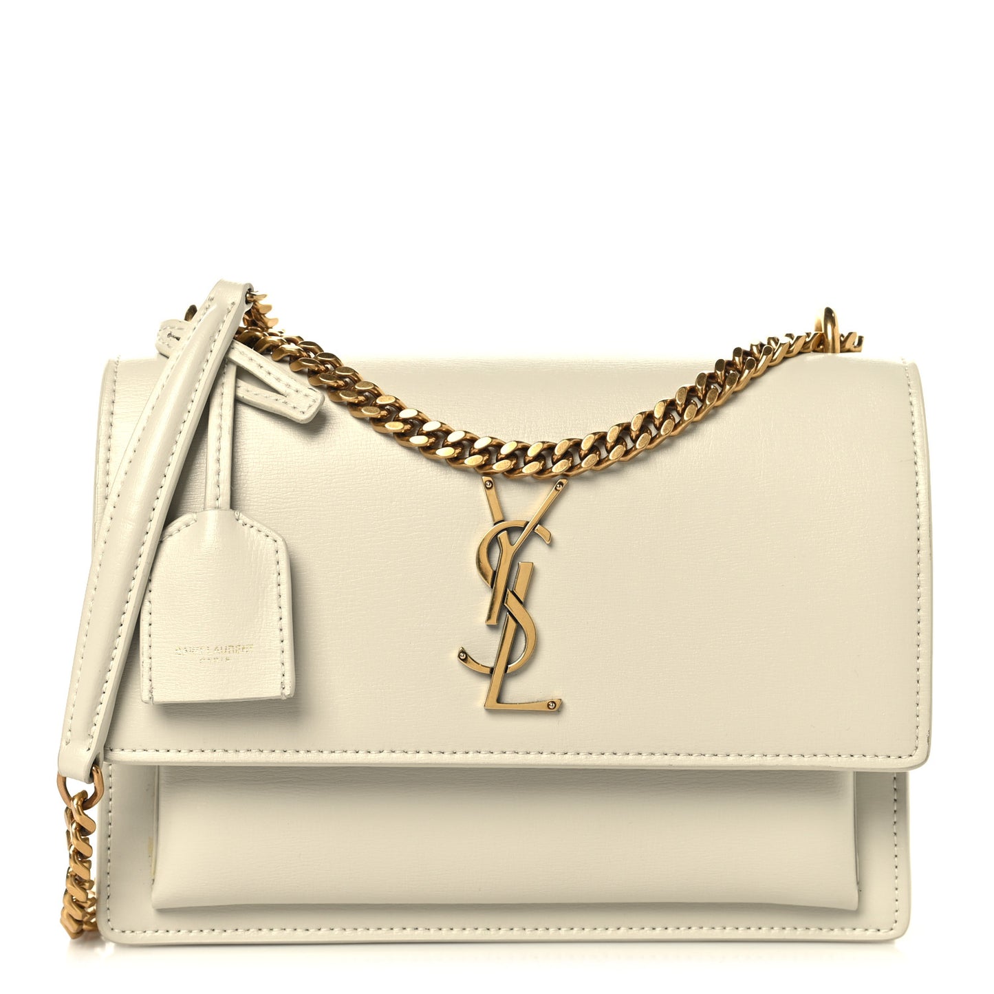 Calfskin Medium Monogram Sunset Crema Soft