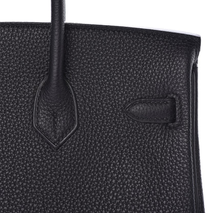 Hermes Togo Birkin 25 Black 14 of 29