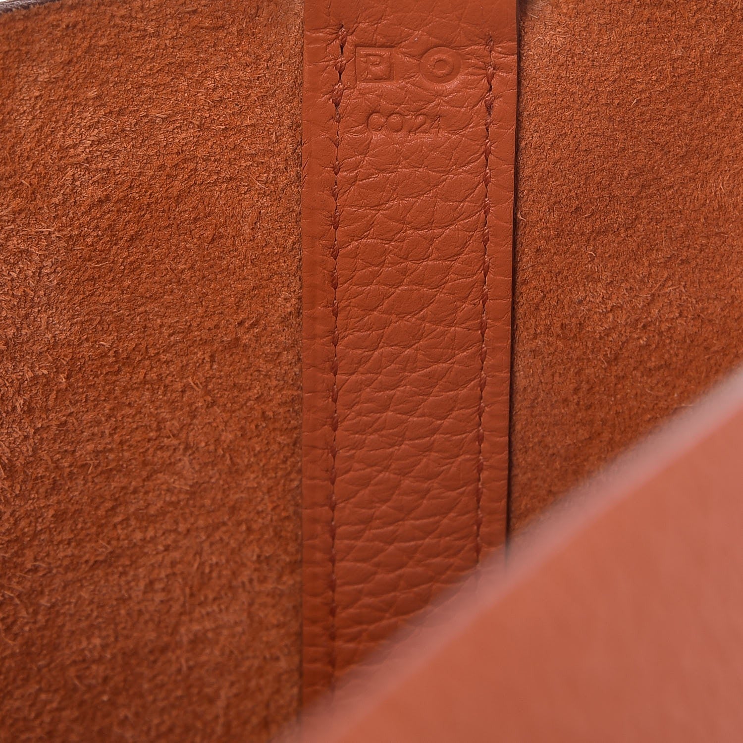 Hermes Taurillon Clemence Picotin Lock 26 GM Orange 7 of 8