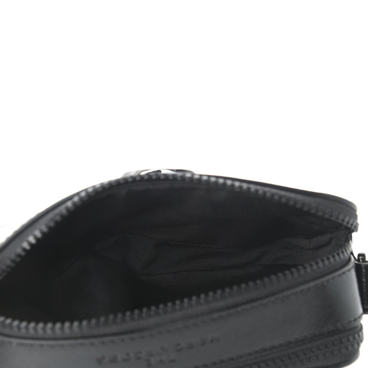 Saffiano Snapshot Camera Bag Black