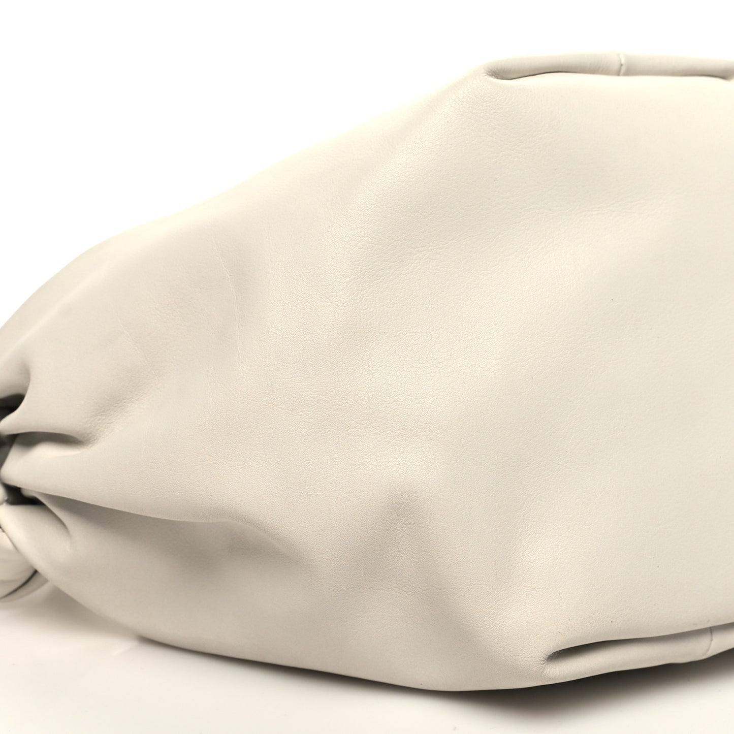 Calfskin Mini Double Knot Bag White