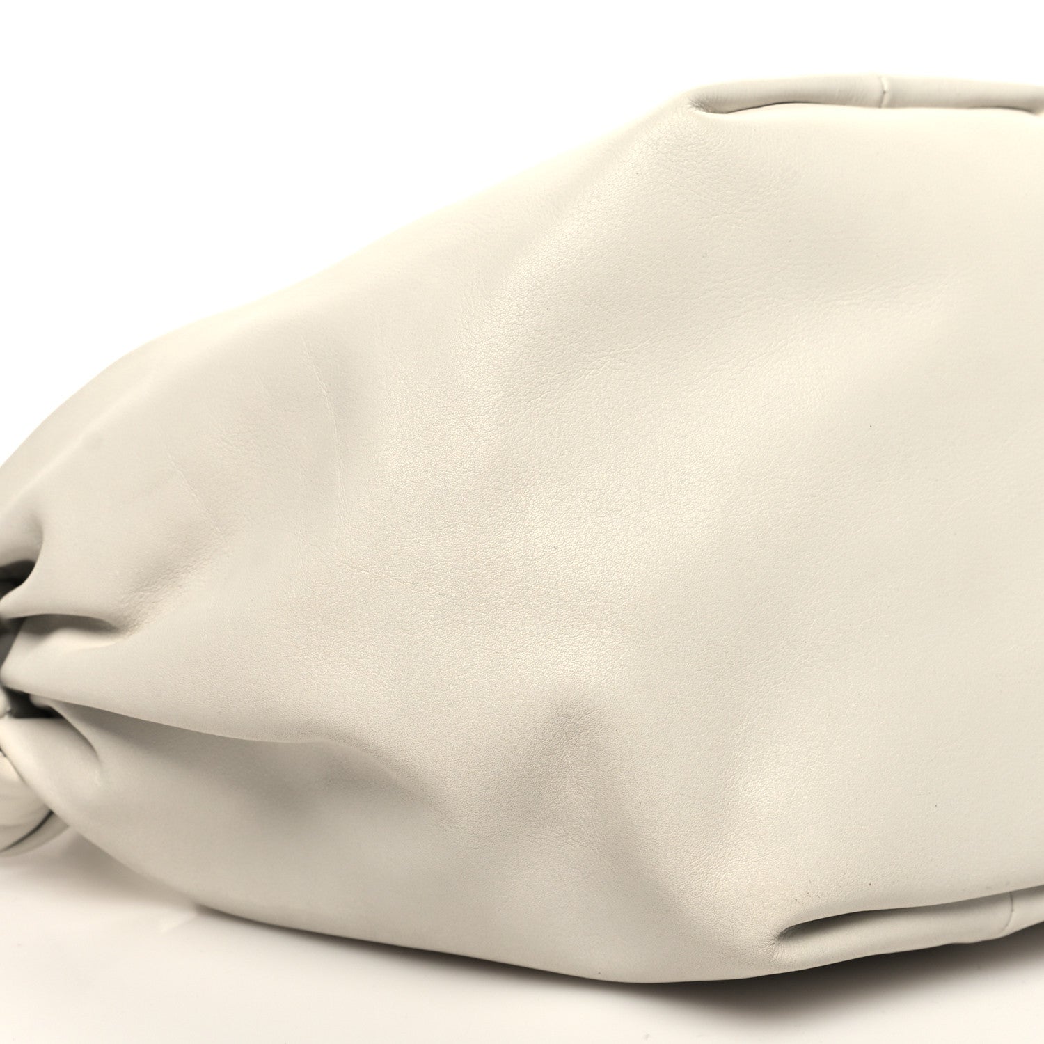 Bottega Veneta Calfskin Mini Double Knot Bag White 9 of 10