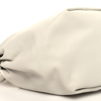 Bottega Veneta Calfskin Mini Double Knot Bag White 9 of 10