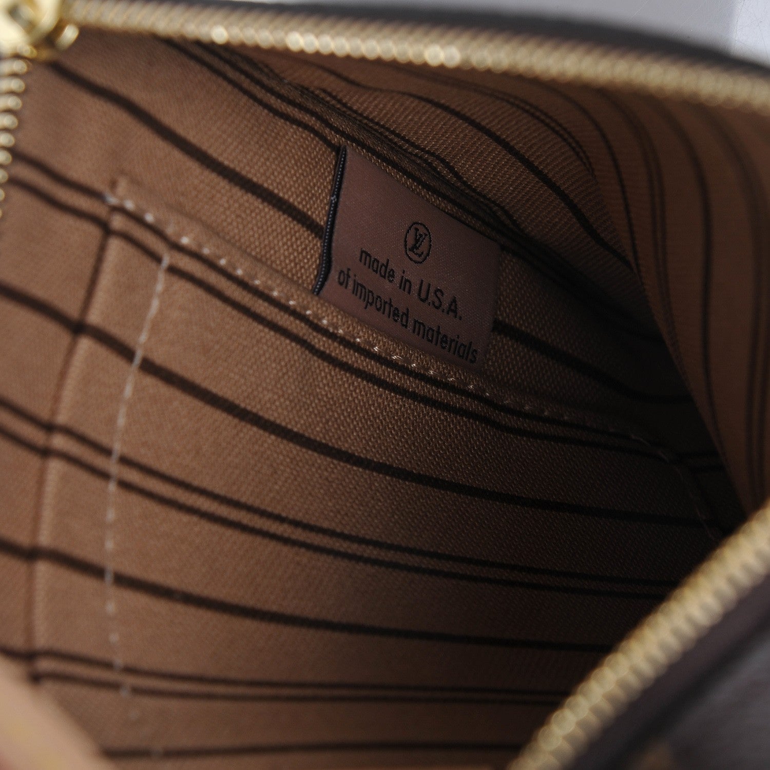 Louis Vuitton Monogram Neverfull MM GM Pochette 7 of 8