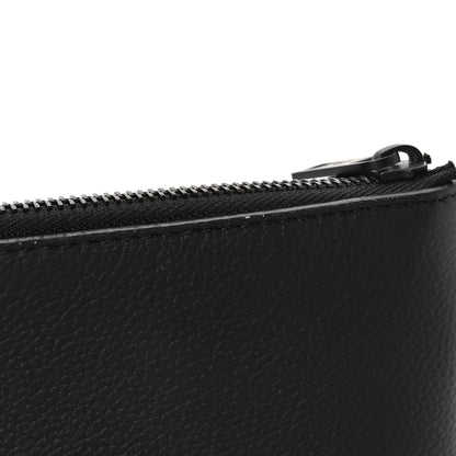 Louis Vuitton Grained Calfskin Aerogram Takeoff Pouch Black 10 of 10