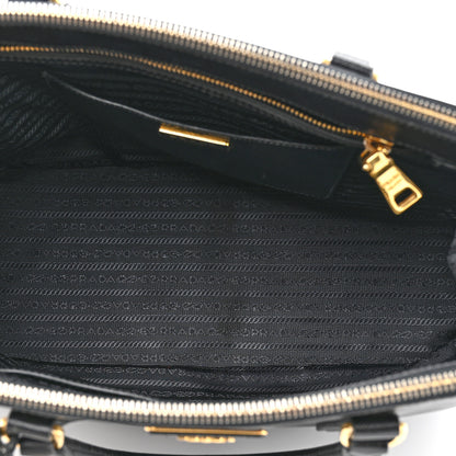 Prada Saffiano Lux Medium Galleria Double Zip Black 5 of 12