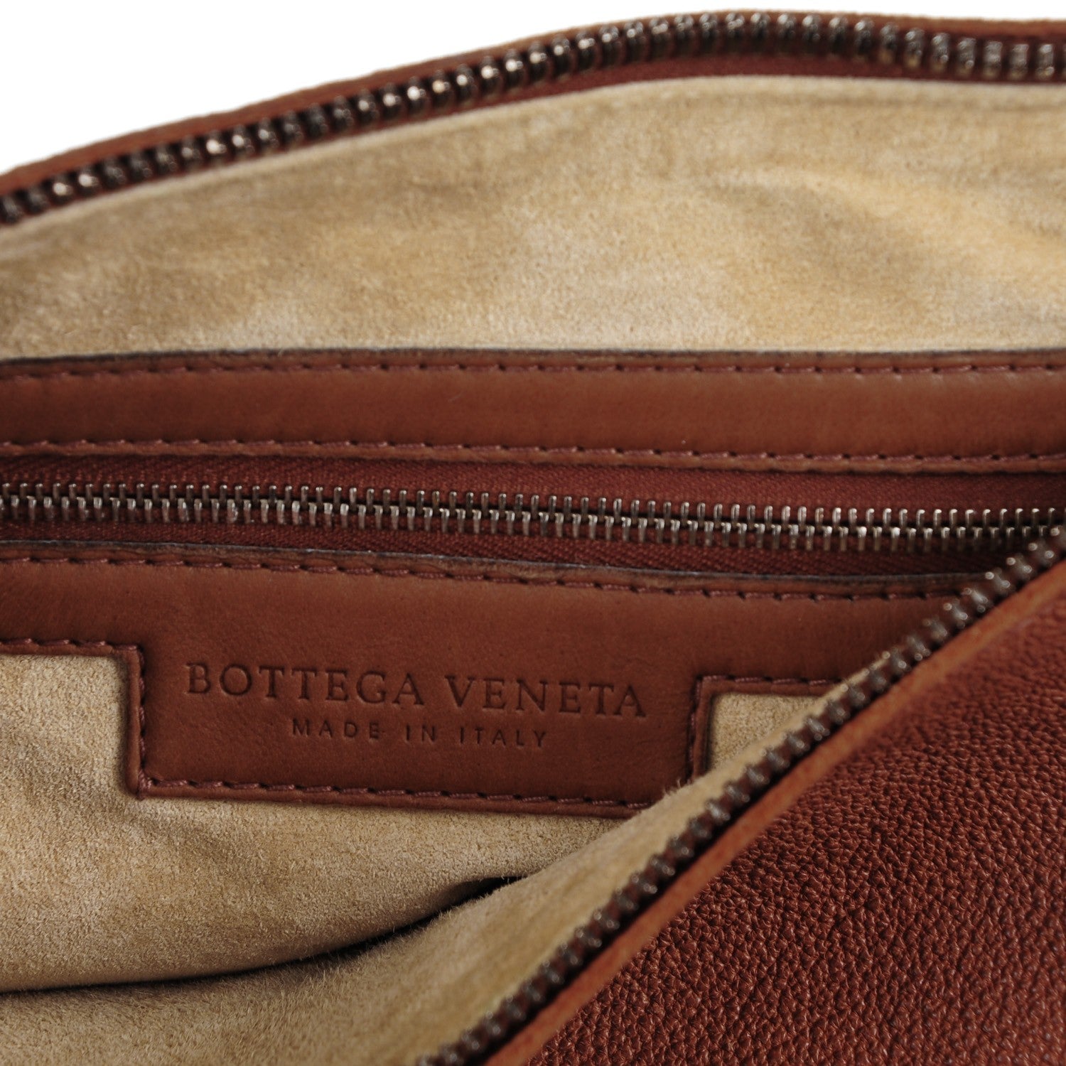 Bottega Veneta Goatskin Braided Zip Hobo Noce 6 of 8