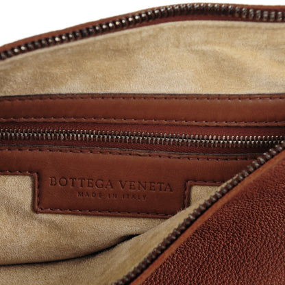 Bottega Veneta Goatskin Braided Zip Hobo Noce 6 of 8