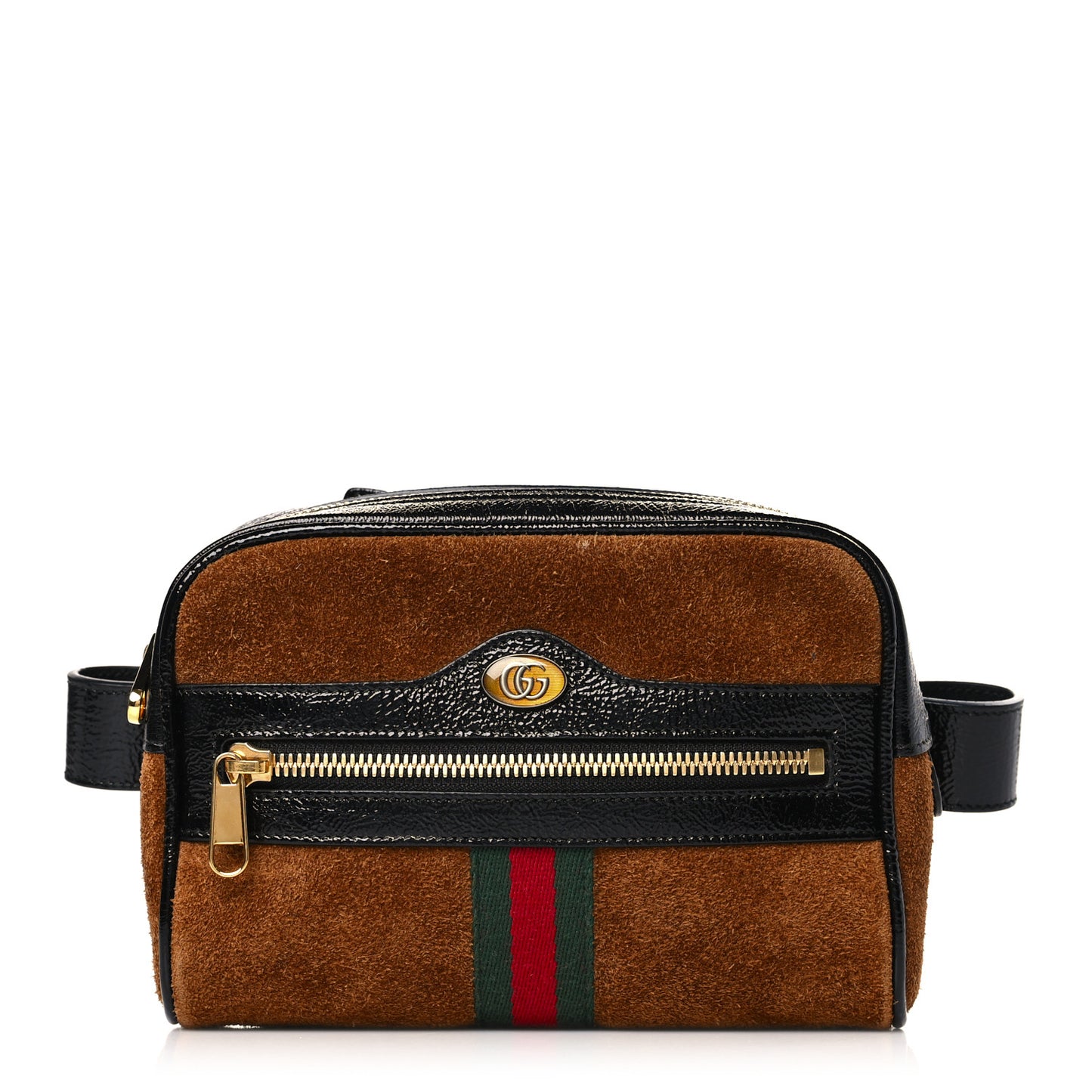 Suede Small Ophidia Belt Bag 85 34 Brown