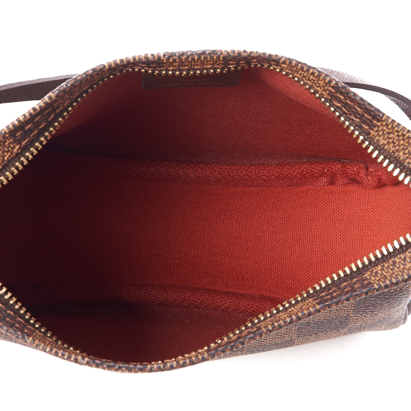 Louis Vuitton Damier Ebene Trousse Make Up Bag Pochette 7 of 8