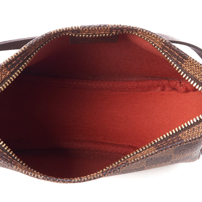 Louis Vuitton Damier Ebene Trousse Make Up Bag Pochette 7 of 8