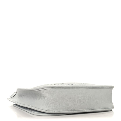 Hermes Taurillon Clemence Evelyne III PM Bleu Pale 4 of 10