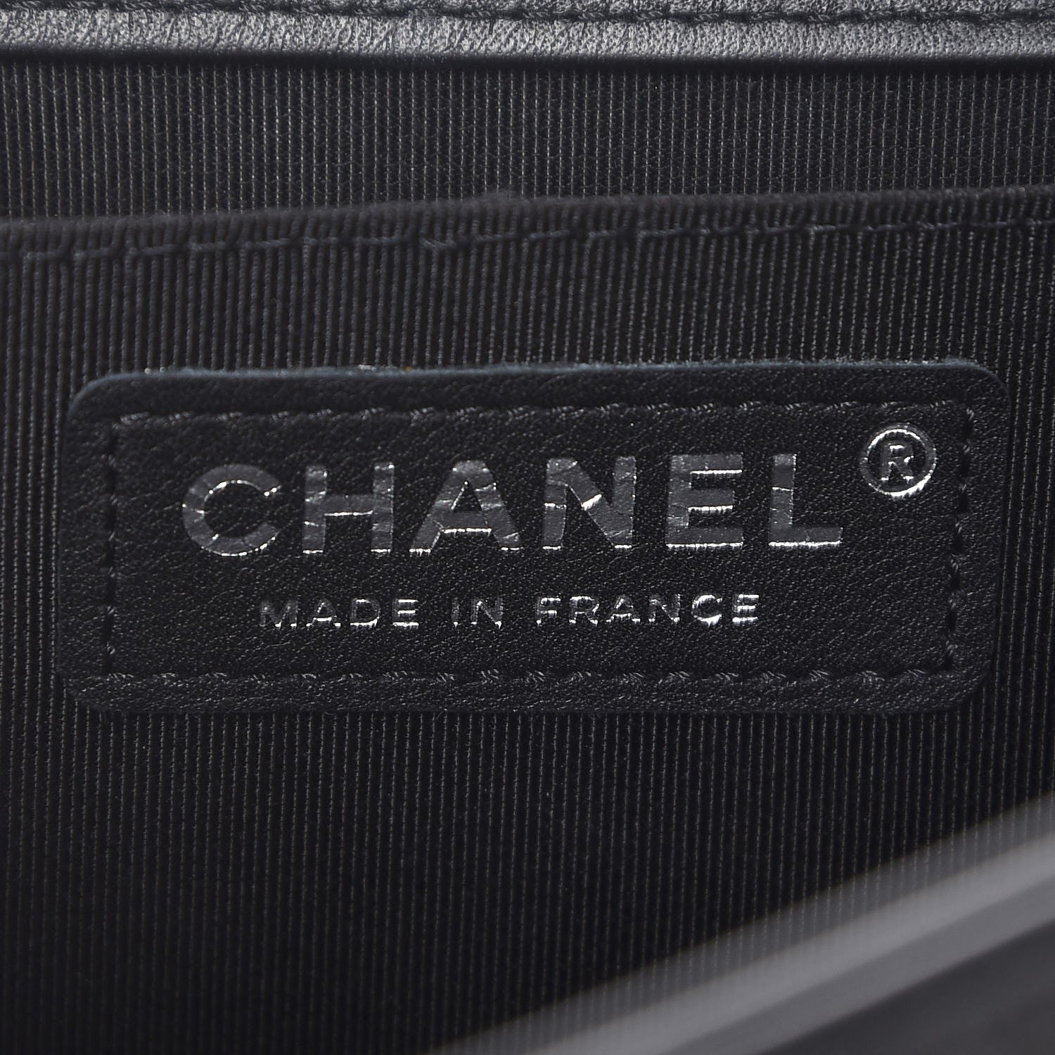Chanel Calfskin Quilted Medium Boy Flap So Black 6 of 7